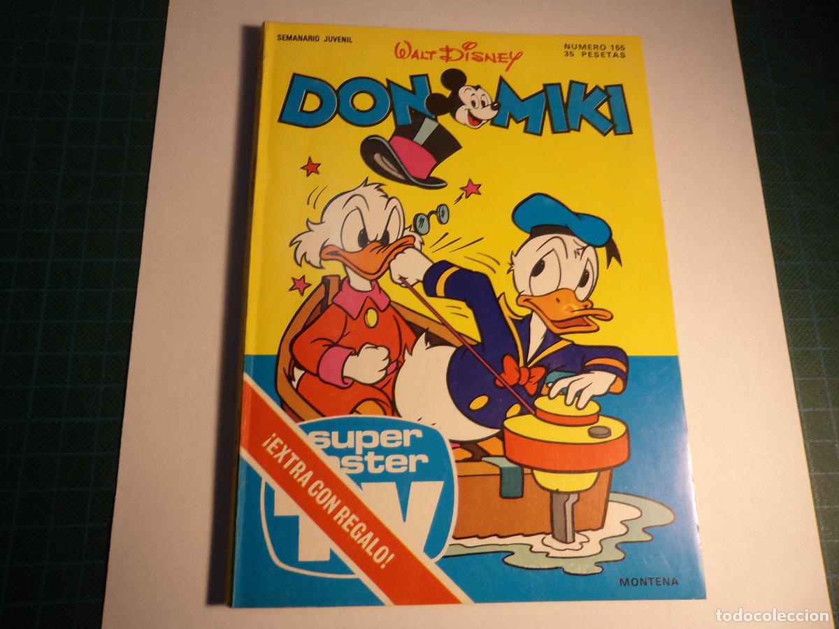 Tebeos: Don Miki. N&ordm; 155. Montena. Contiene el regalo