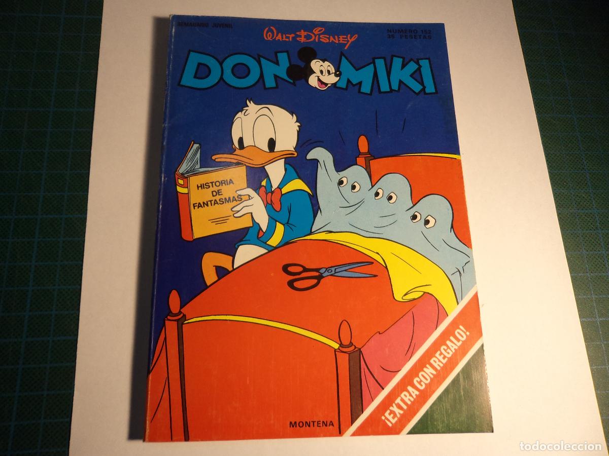 Tebeos: Don Miki. N&ordm; 152. Montena. Contiene el regalo