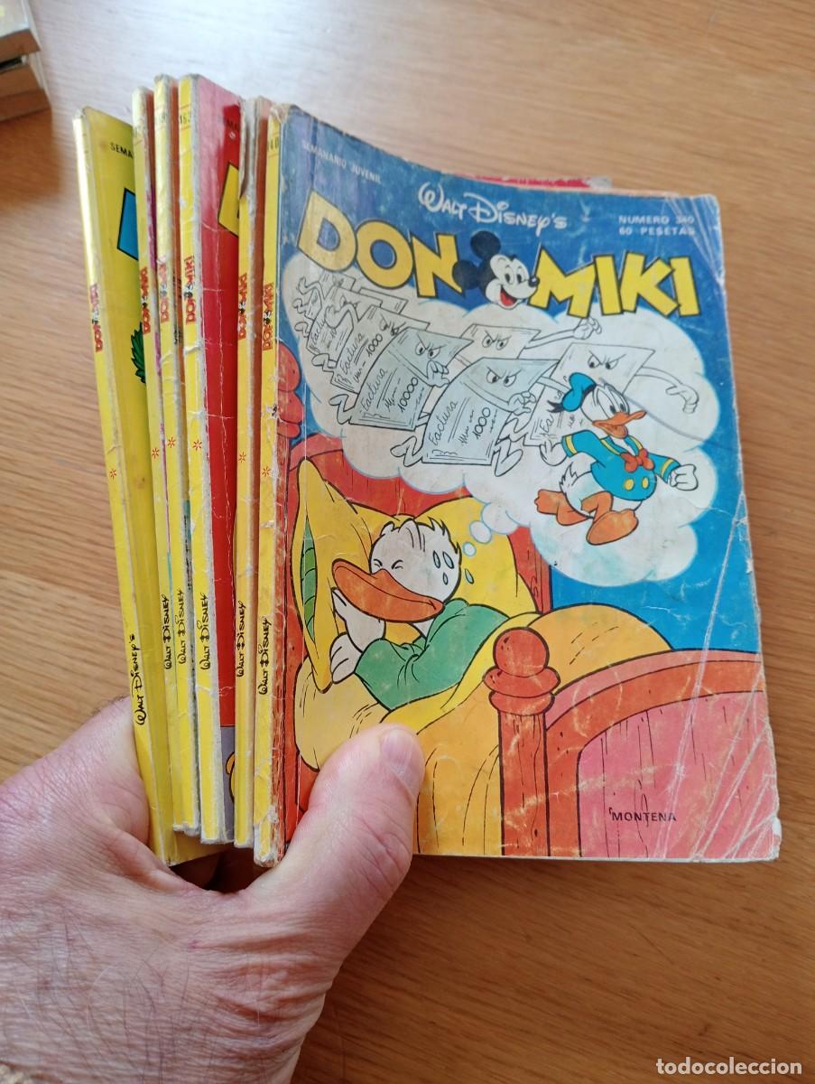 Giornalini: LOTE CON 6 EJEMPLARES DE DON MIKI (DE 664). R&Uacute;STICA. MONTENA. 1983 &ndash; 87.