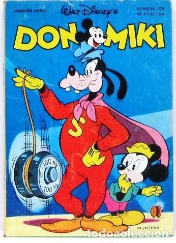 Tebeos: DON MIKI - N&ordm; 274 - WALT DISNEY - COMIC