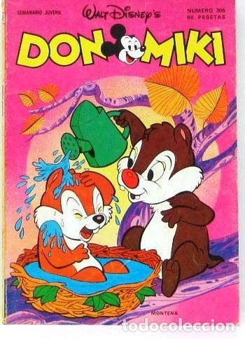 Tebeos: DON MIKI - N&ordm; 305 - WALT DISNEY - COMIC