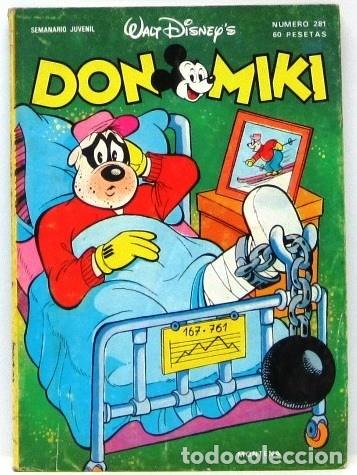 Tebeos: DON MIKI - N&ordm; 281- WALT DISNEY - COMIC