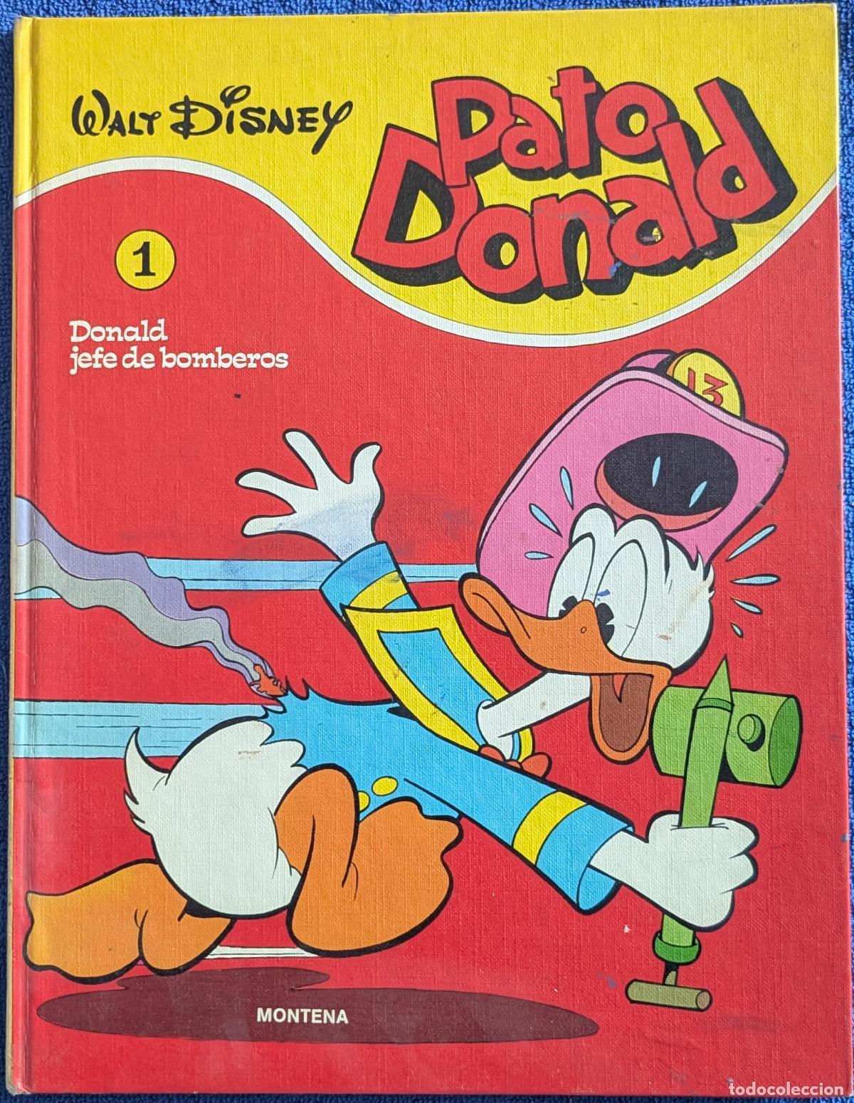 Tebeos: Jefe de Bomberos - Pato Donald n&ordm; 1 - Montena (1980)