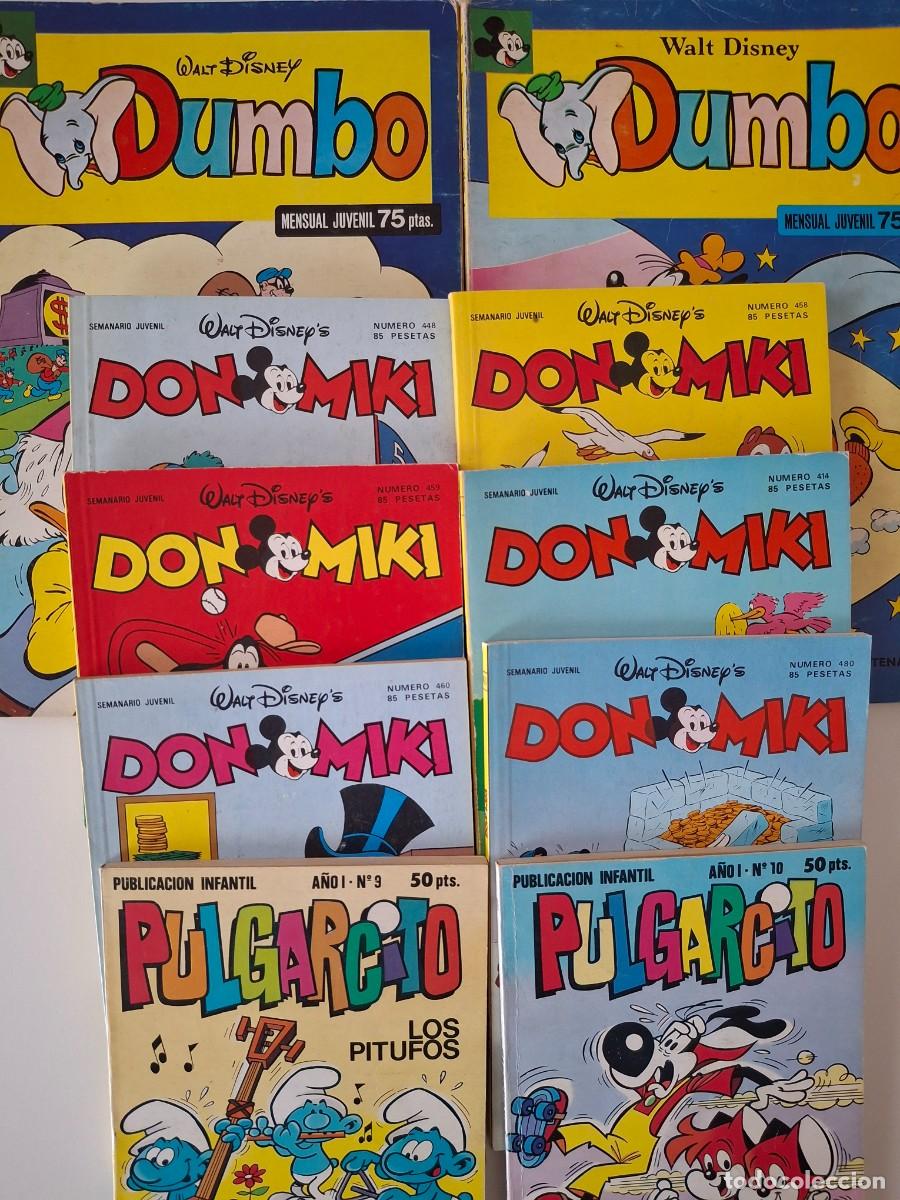 Giornalini: Lote 10 C&oacute;mics Don Miki , Dumbo y Pulgarcito