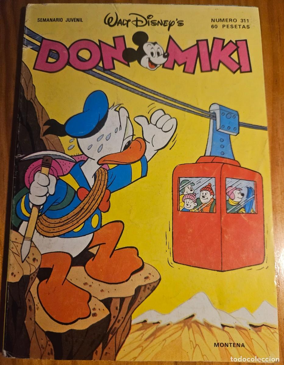 Tebeos: Don Miki n&deg; 311 - Montena 1982 - Walt Disney