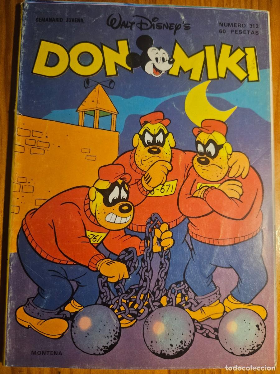 Tebeos: Don Miki n&deg; 313 - Montena 1982 - Walt Disney