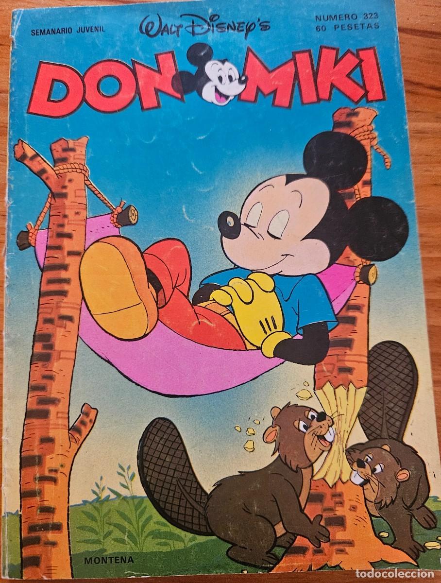 Tebeos: Don Miki n&deg; 323 - Montena 1982 - Walt Disney