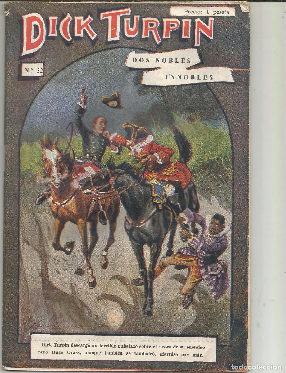Tebeos: DICK TURPIN DOS NOBLES INNOBLES N&ordm; 32 SOPENA