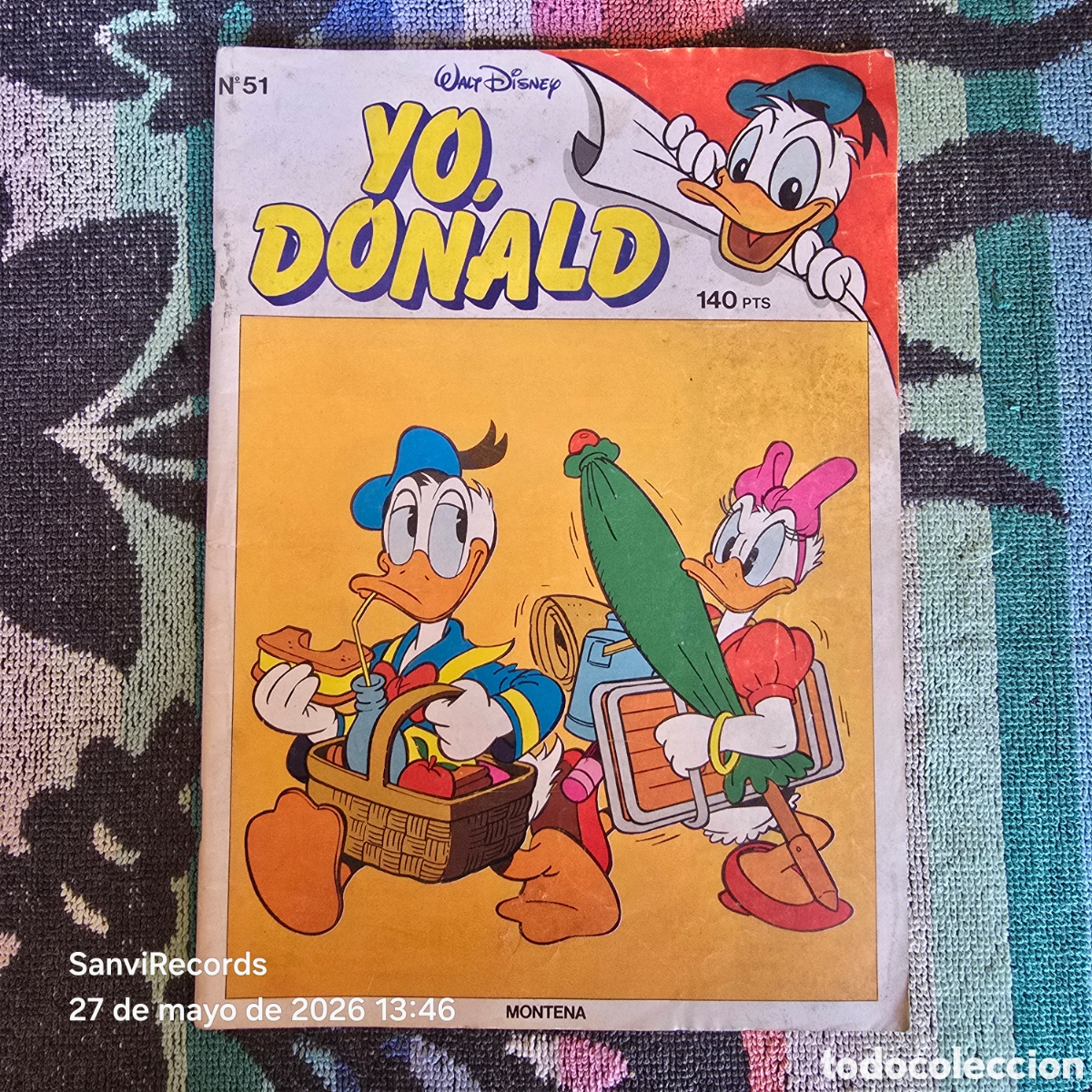 Tebeos: YO, DONALD 51 (WALT DISNEY, MONTENA)