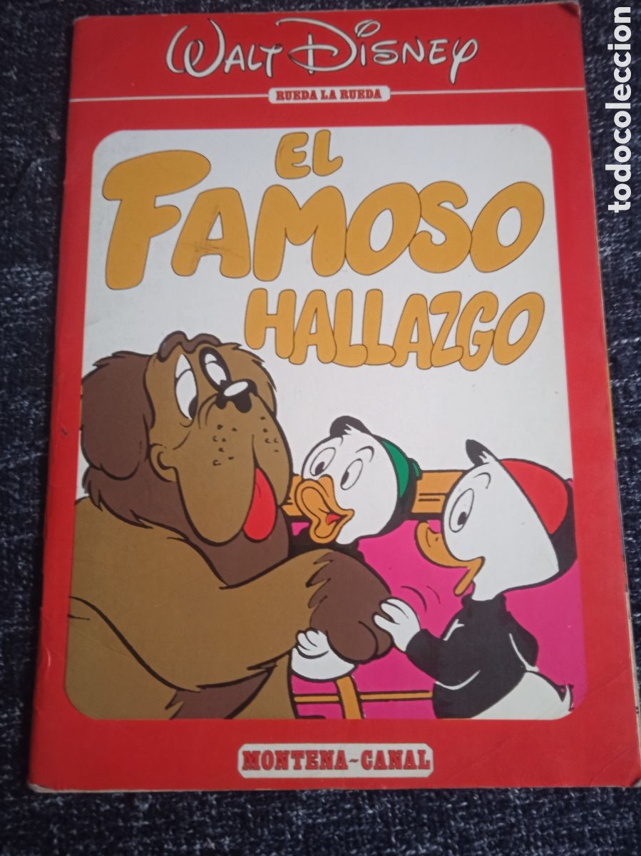 Tebeos: WALT DISNEY. RUEDA LA RUEDA. - EL FAMOSO HALLAZGO. -ED. MONTENA