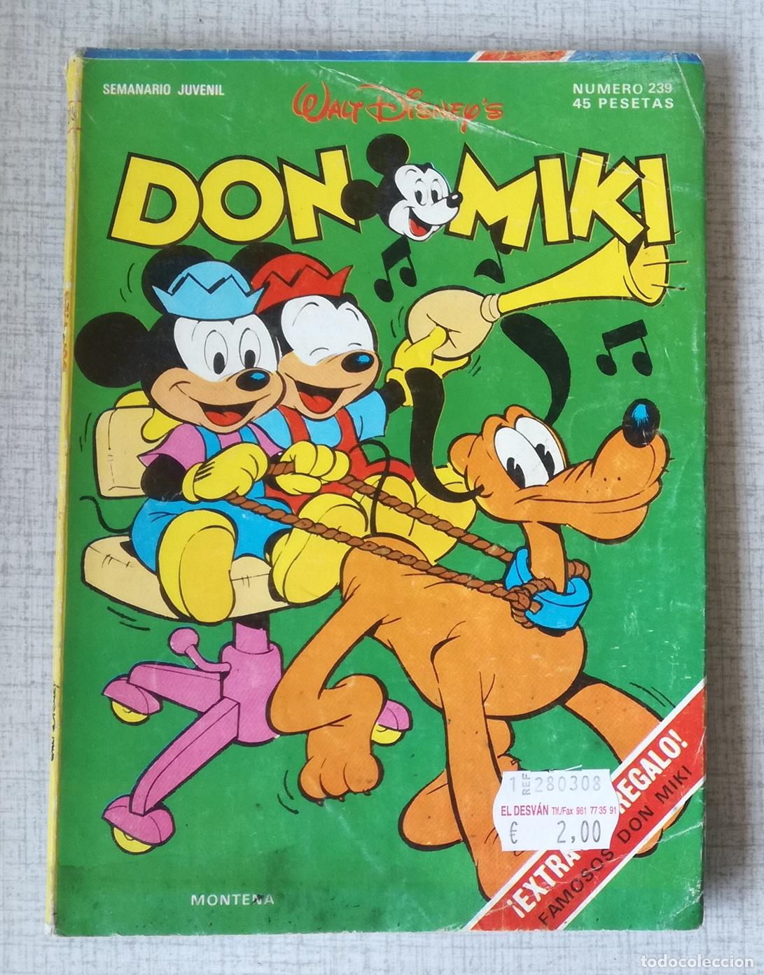 Tebeos: Comic Don Miki, n&ordm; 239 - Montena, Walt Disney