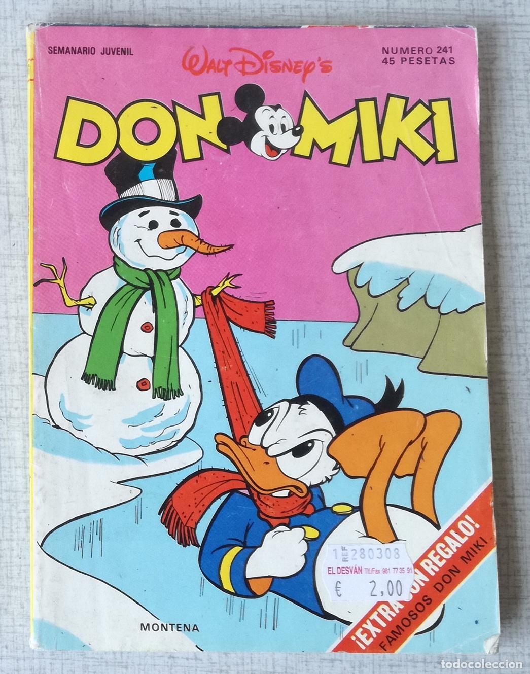 Tebeos: Comic Don Miki, n&ordm; 241 - Montena, Walt Disney