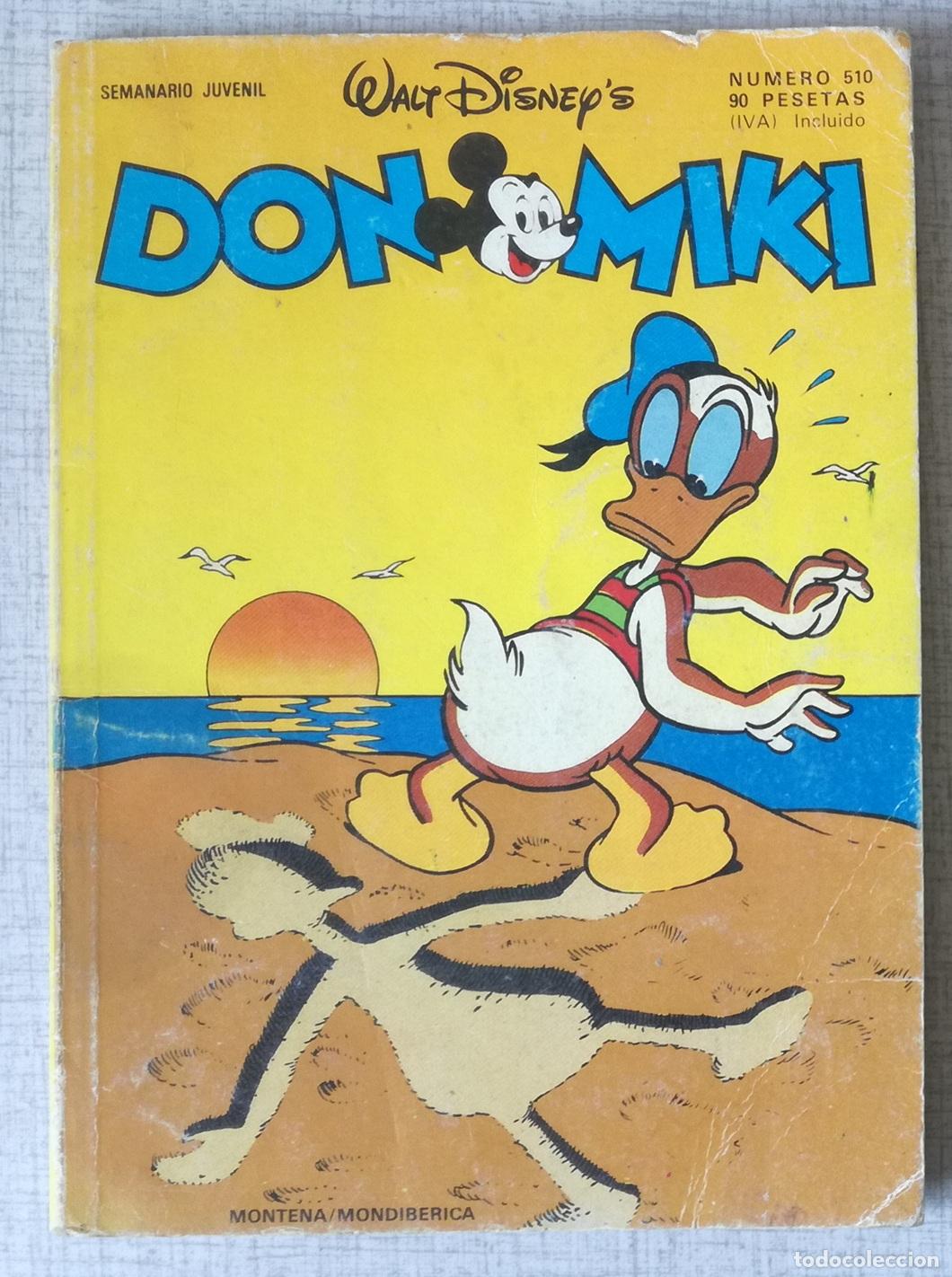 Tebeos: Comic Don Miki, n&ordm; 510 - Montena, Walt Disney