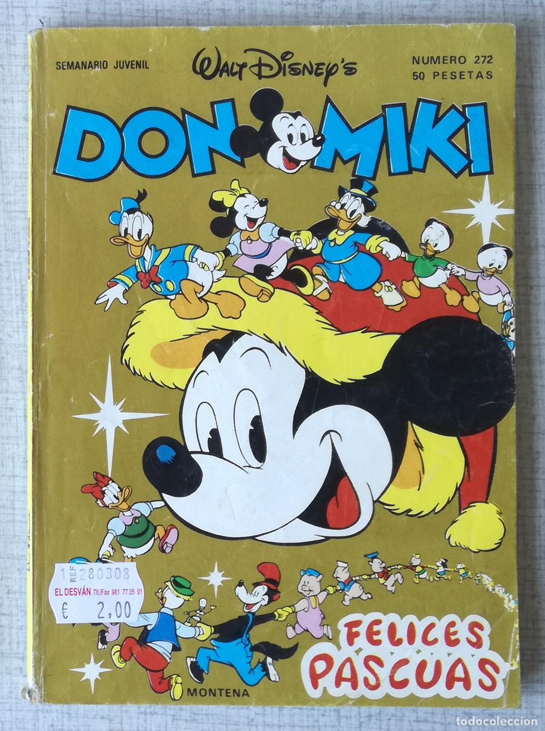 Tebeos: Comic Don Miki, n&ordm; 272 - Montena, Walt Disney