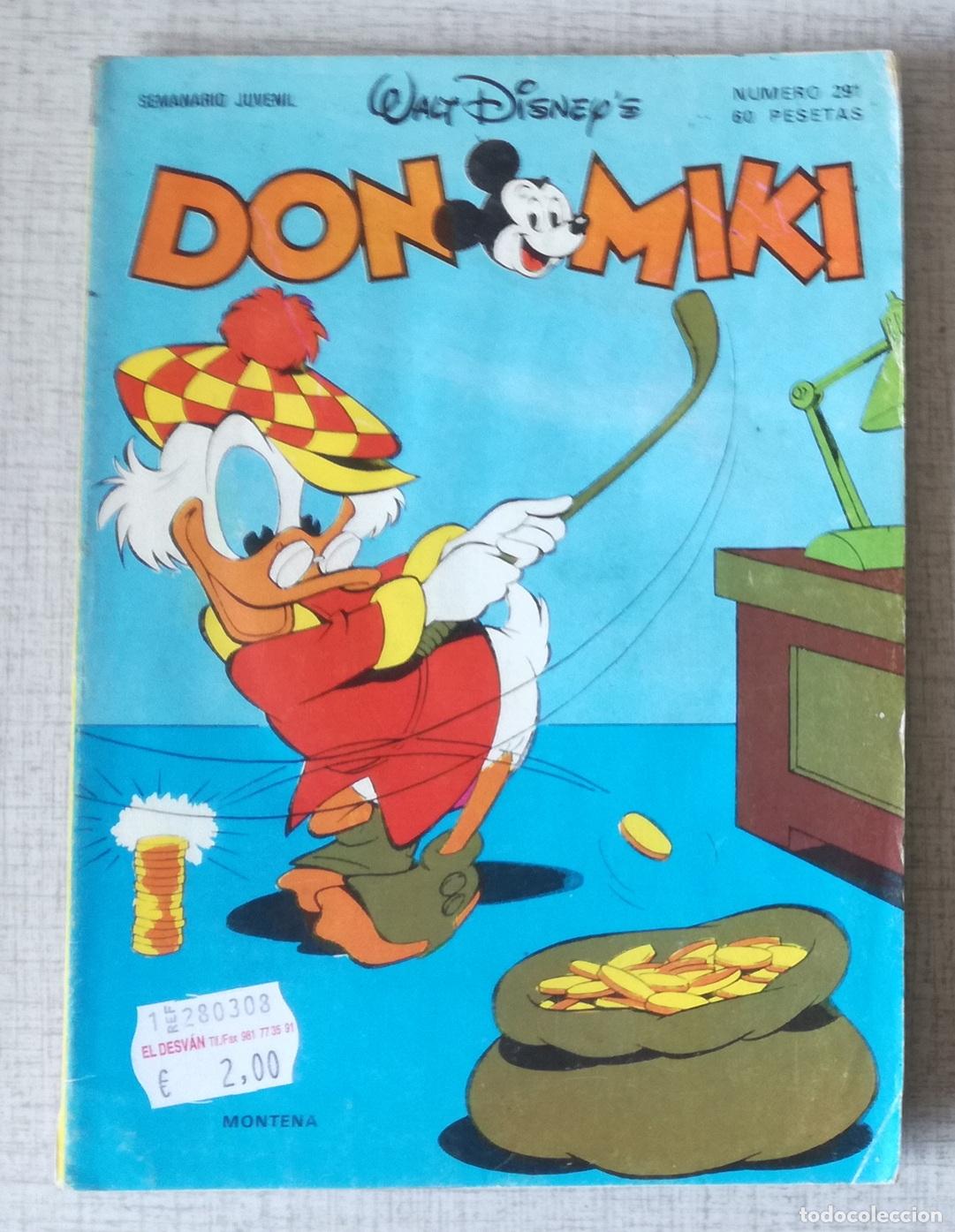 Tebeos: Comic Don Miki, n&ordm; 291 - Montena, Walt Disney