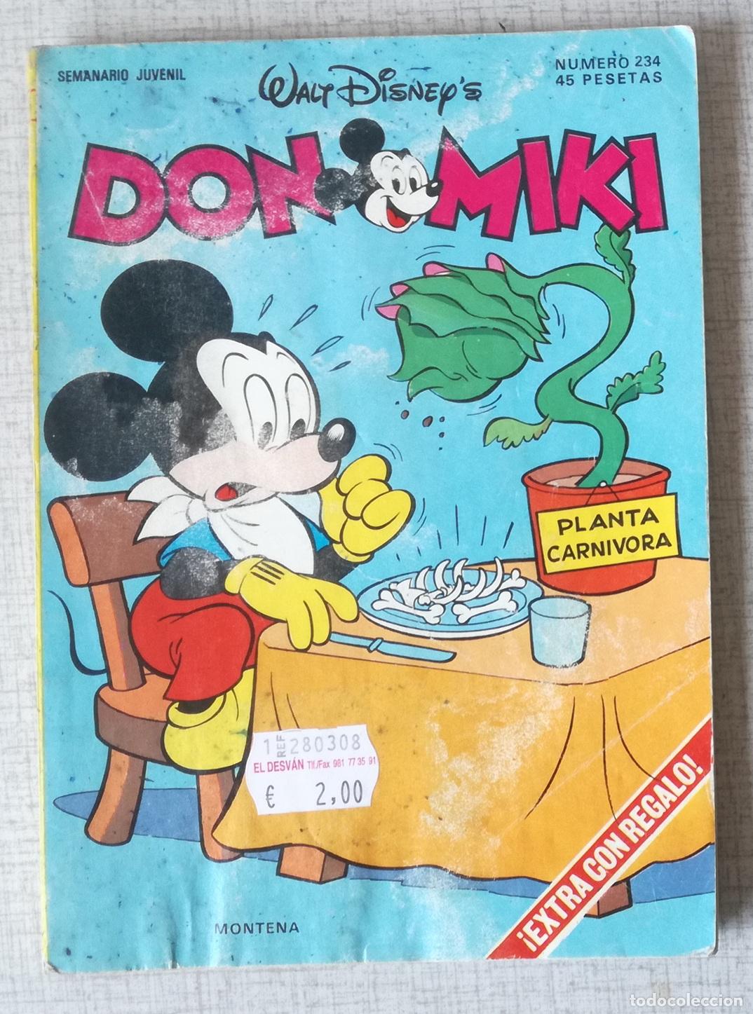Tebeos: Comic Don Miki, n&ordm; 234 - Montena, Walt Disney
