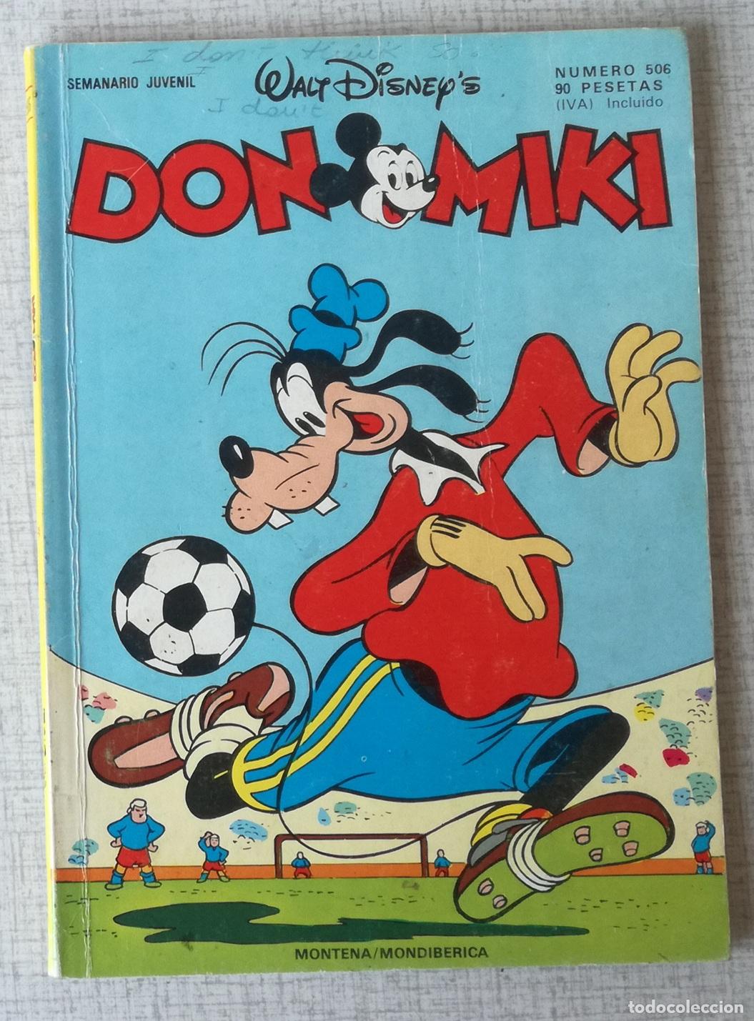 Tebeos: Comic Don Miki, n&ordm; 506 - Montena, Walt Disney