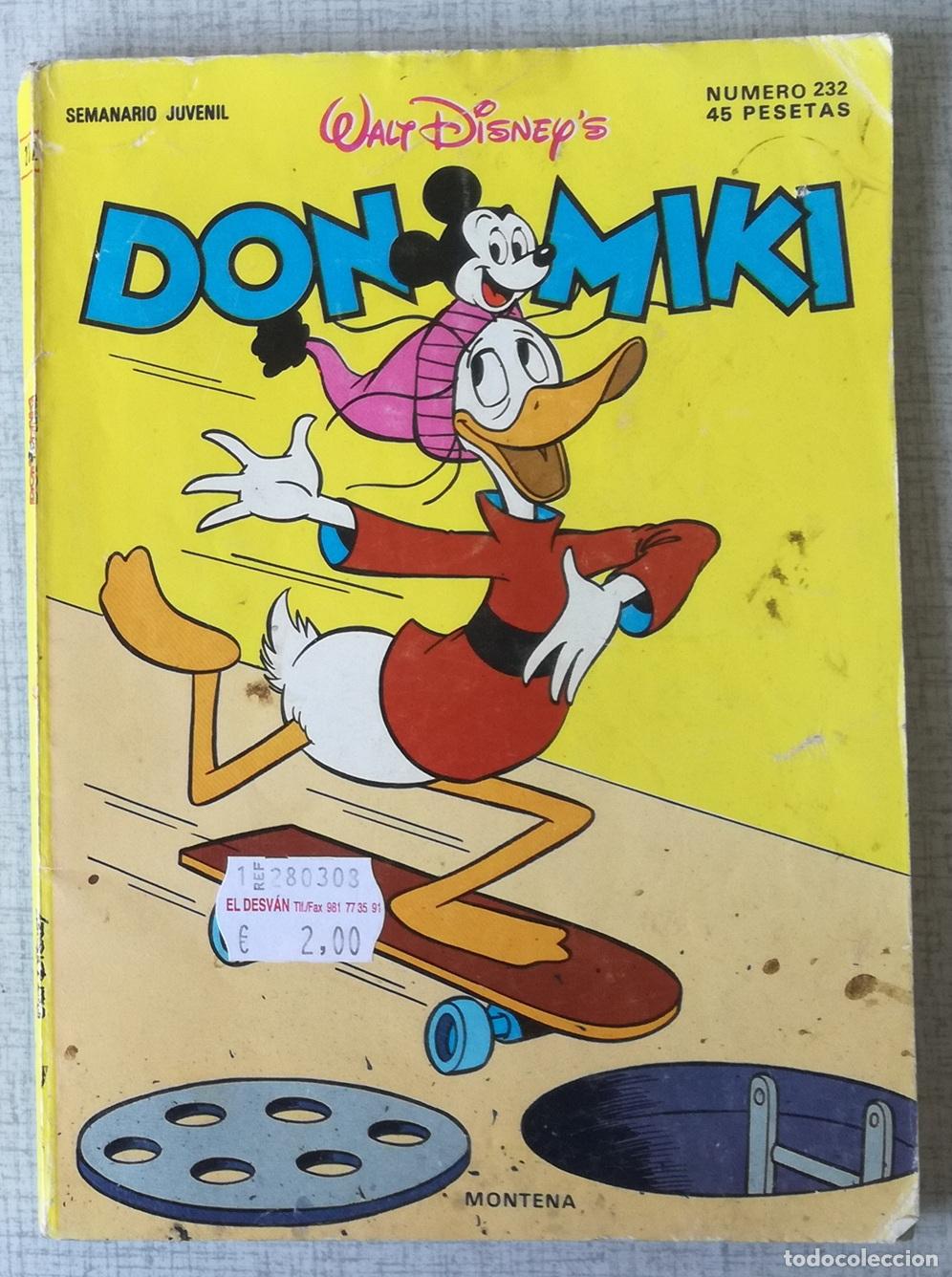 Tebeos: Comic Don Miki, n&ordm; 232 - Montena, Walt Disney