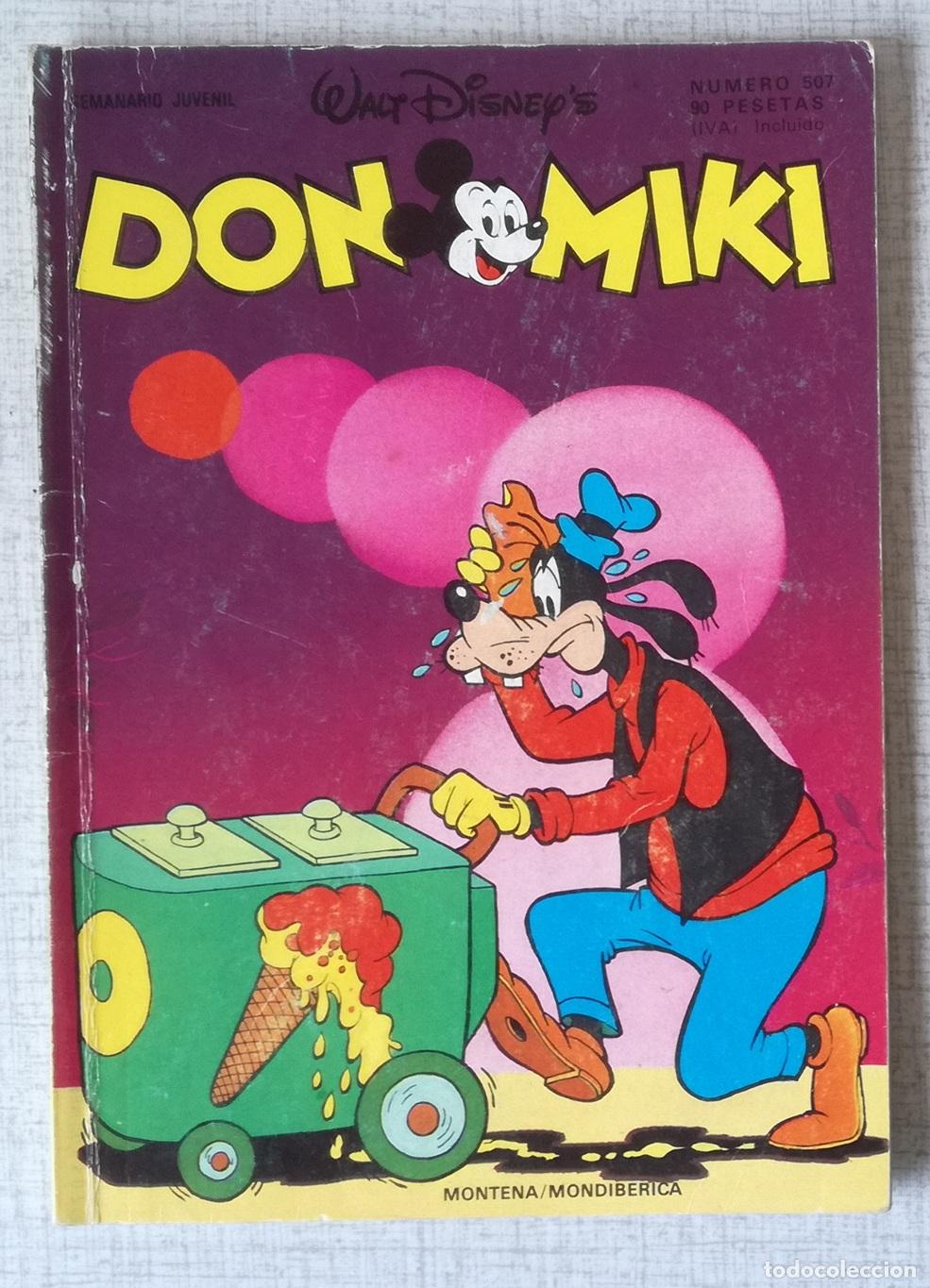 Tebeos: Comic Don Miki, n&ordm; 507 - Montena, Walt Disney