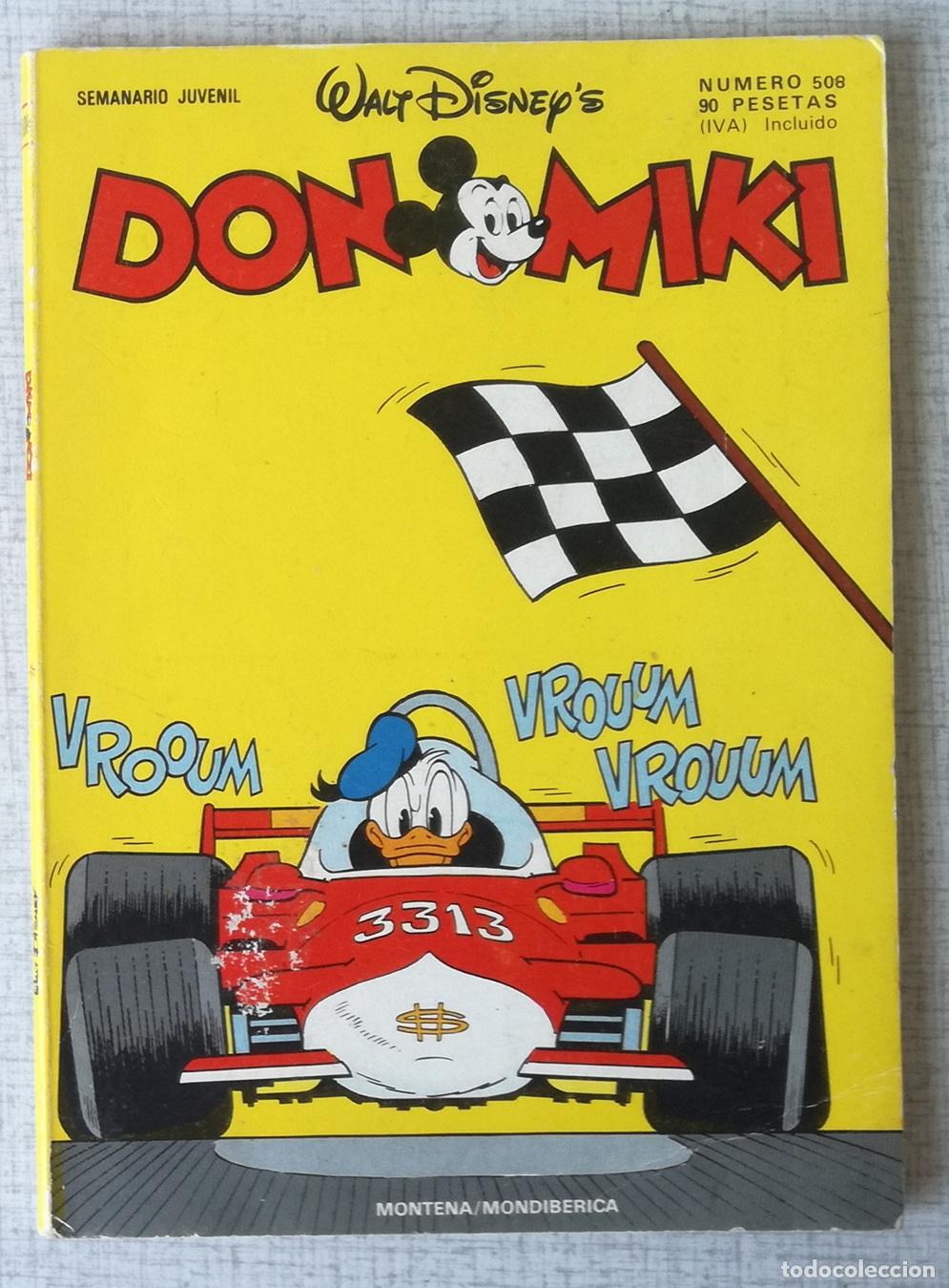 Tebeos: Comic Don Miki, n&ordm; 508 - Montena, Walt Disney
