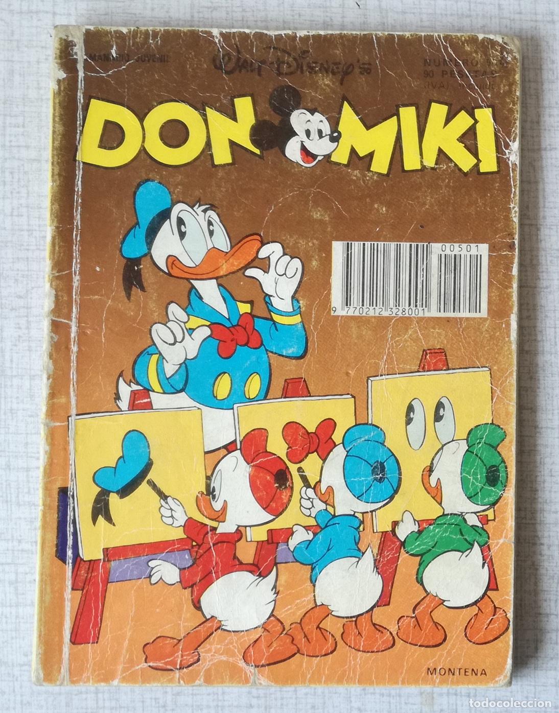 Tebeos: Comic Don Miki, n&ordm; 501 - Montena, Walt Disney