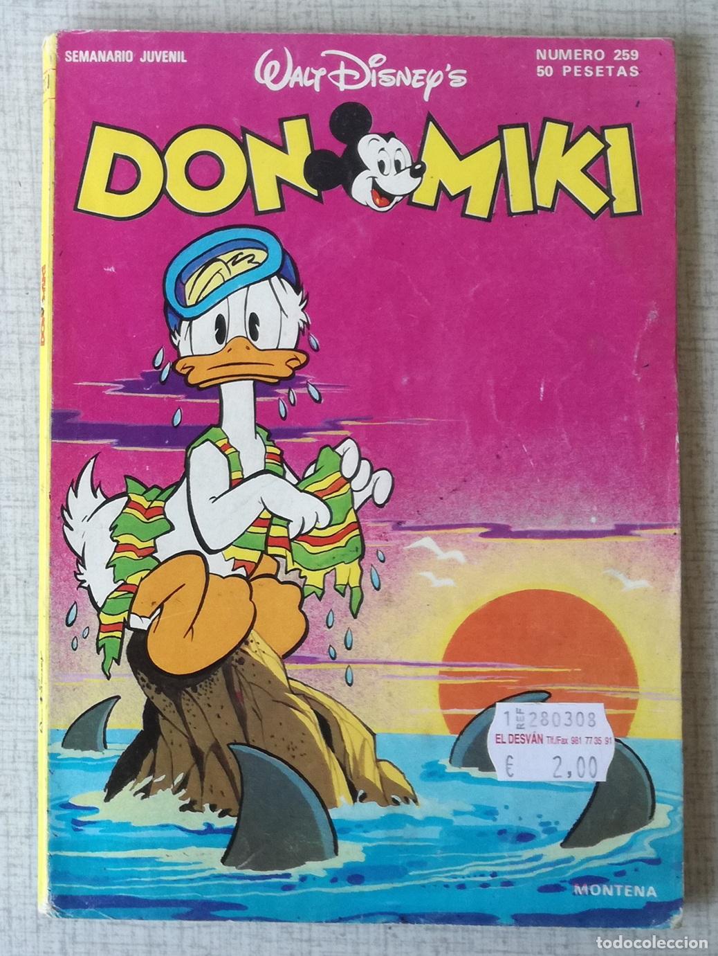 Tebeos: Comic Don Miki, n&ordm; 259 - Montena, Walt Disney