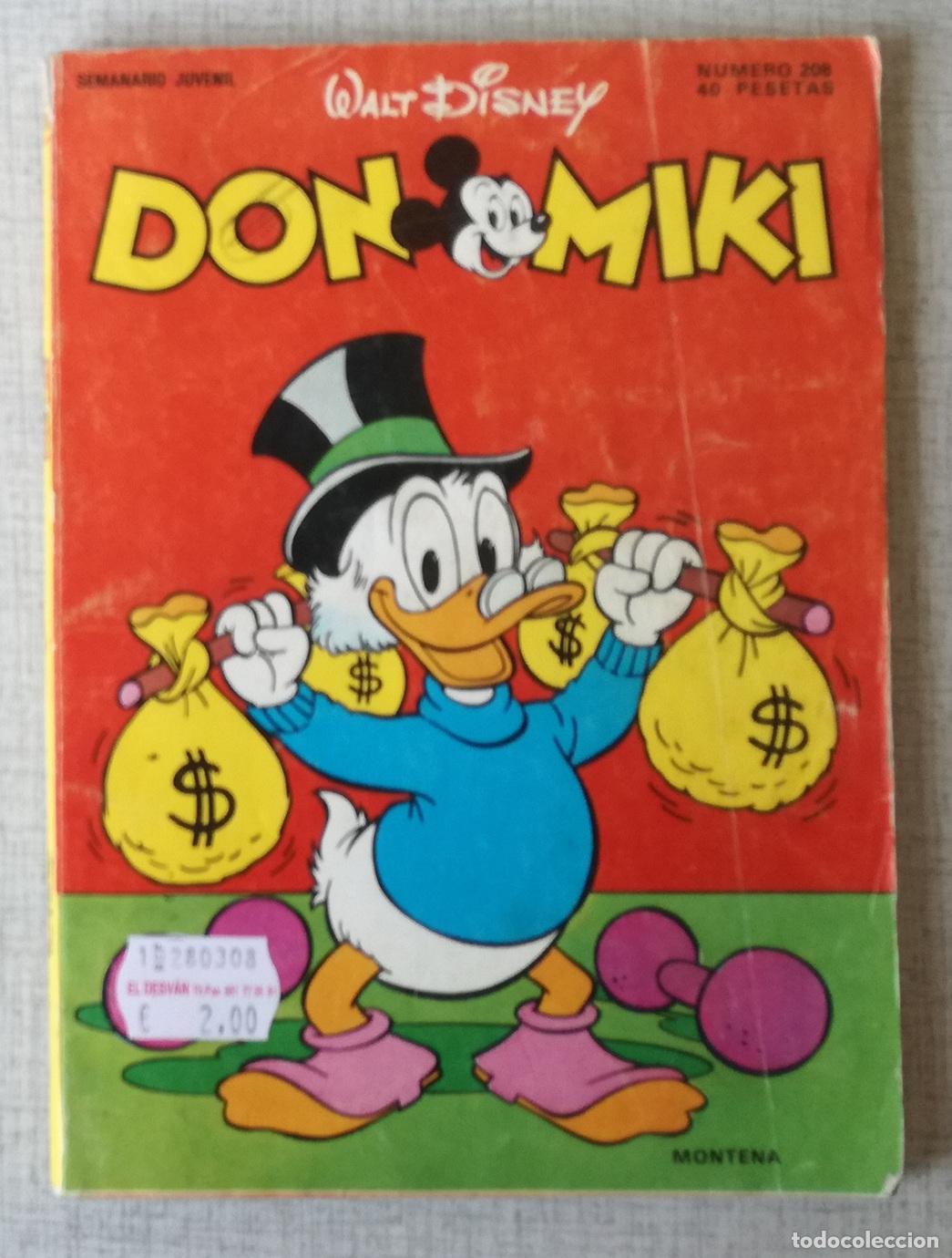 Giornalini: Comic Don Miki, n&ordm; 208 - Montena, Walt Disney