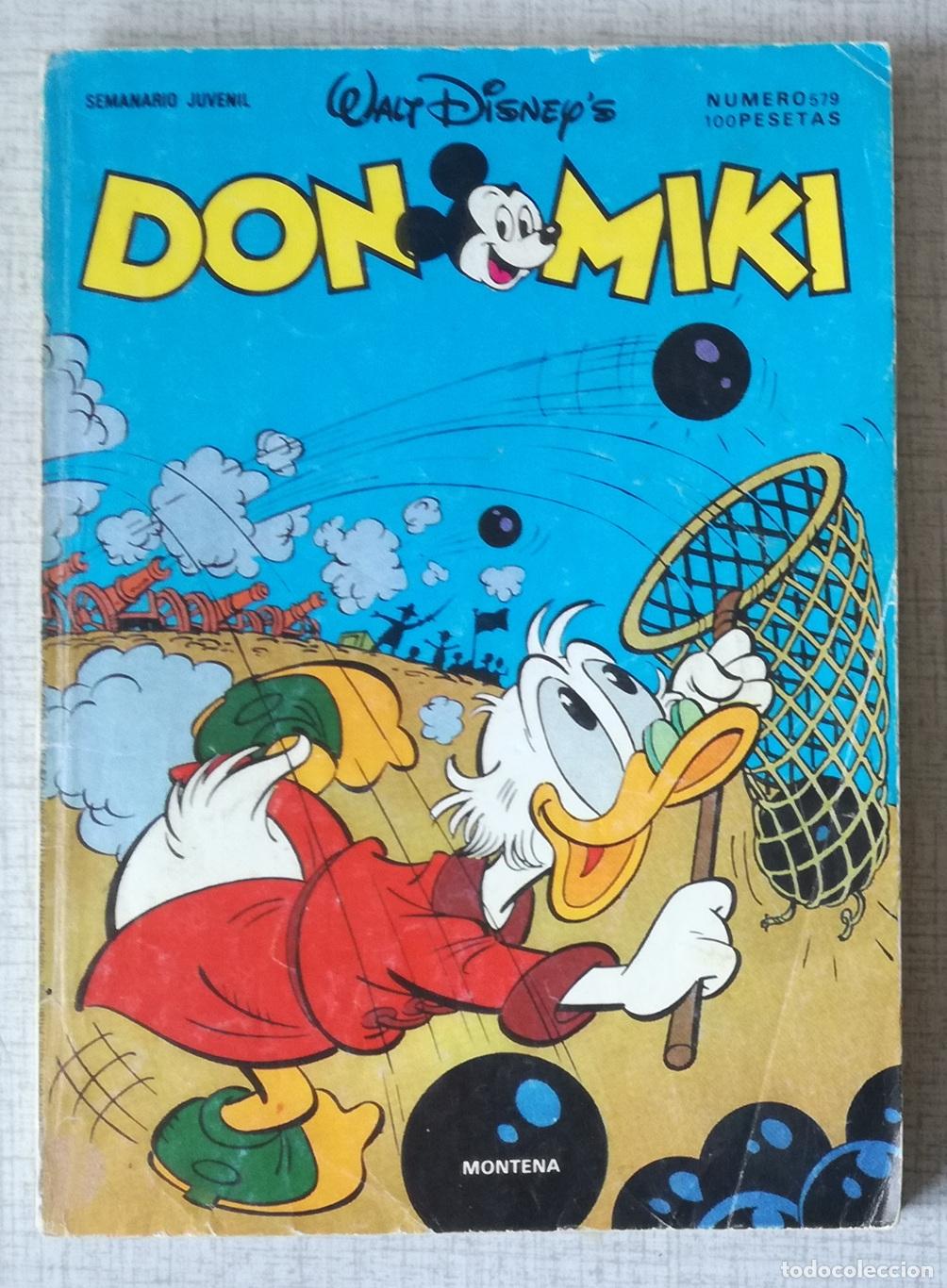 Tebeos: Comic Don Miki, n&ordm; 579 - Montena, Walt Disney