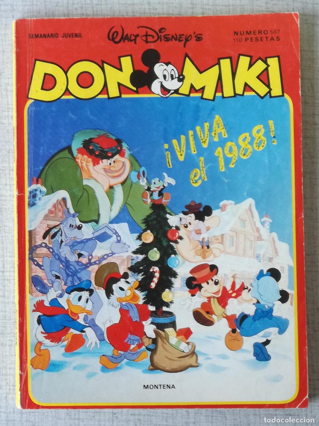 Tebeos: Comic Don Miki, n&ordm; 587 - Montena, Walt Disney