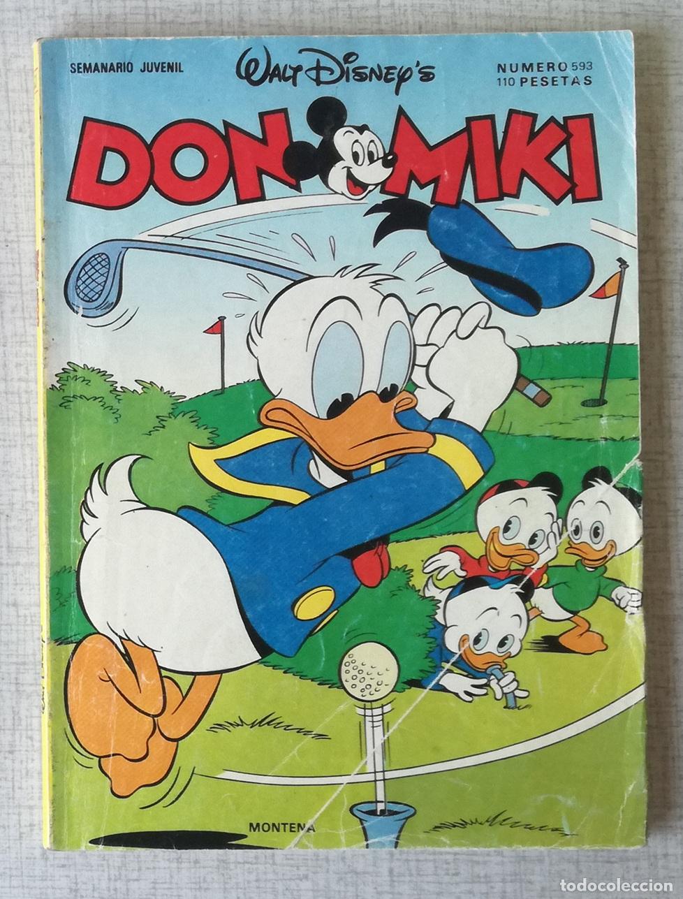 Tebeos: Comic Don Miki, n&ordm; 593 - Montena, Walt Disney
