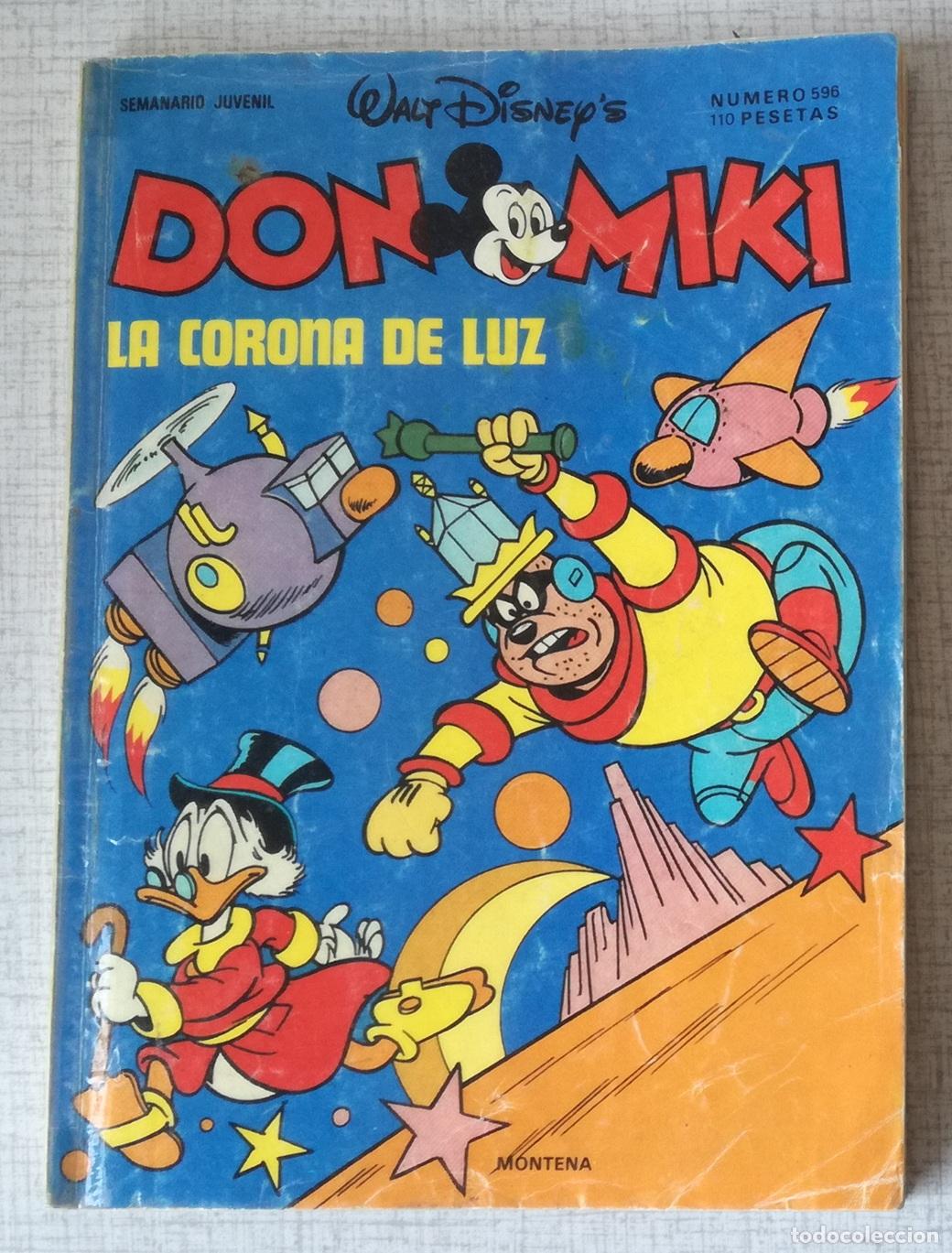 Tebeos: Comic Don Miki, n&ordm; 596 - Montena, Walt Disney