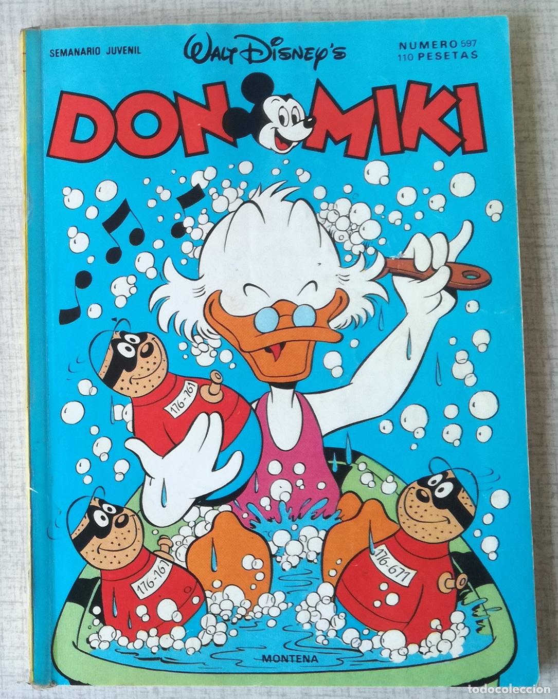 Tebeos: Comic Don Miki, n&ordm; 597 - Montena, Walt Disney