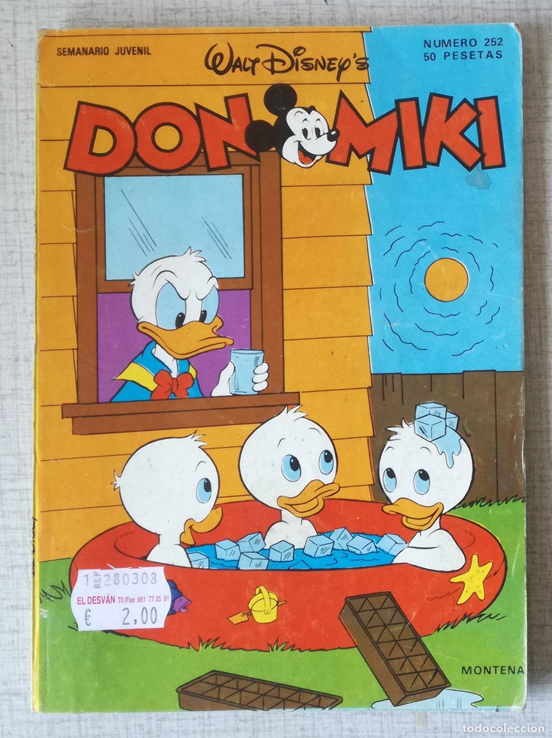 Tebeos: Comic Don Miki, n&ordm; 252 - Montena, Walt Disney