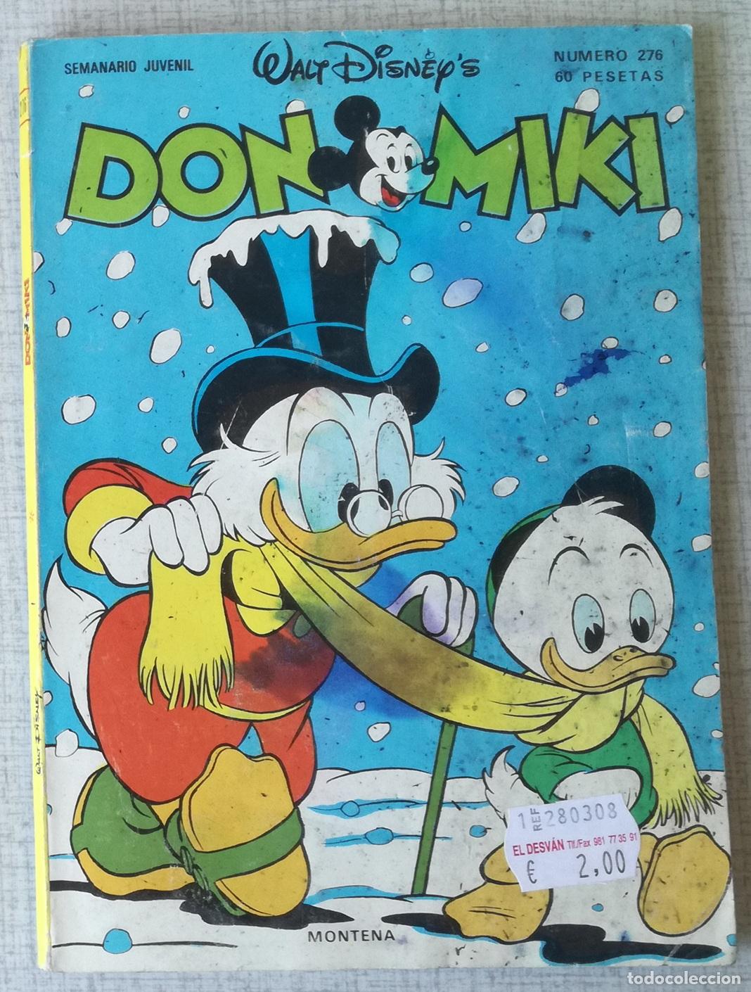 Tebeos: Comic Don Miki, n&ordm; 276 - Montena, Walt Disney