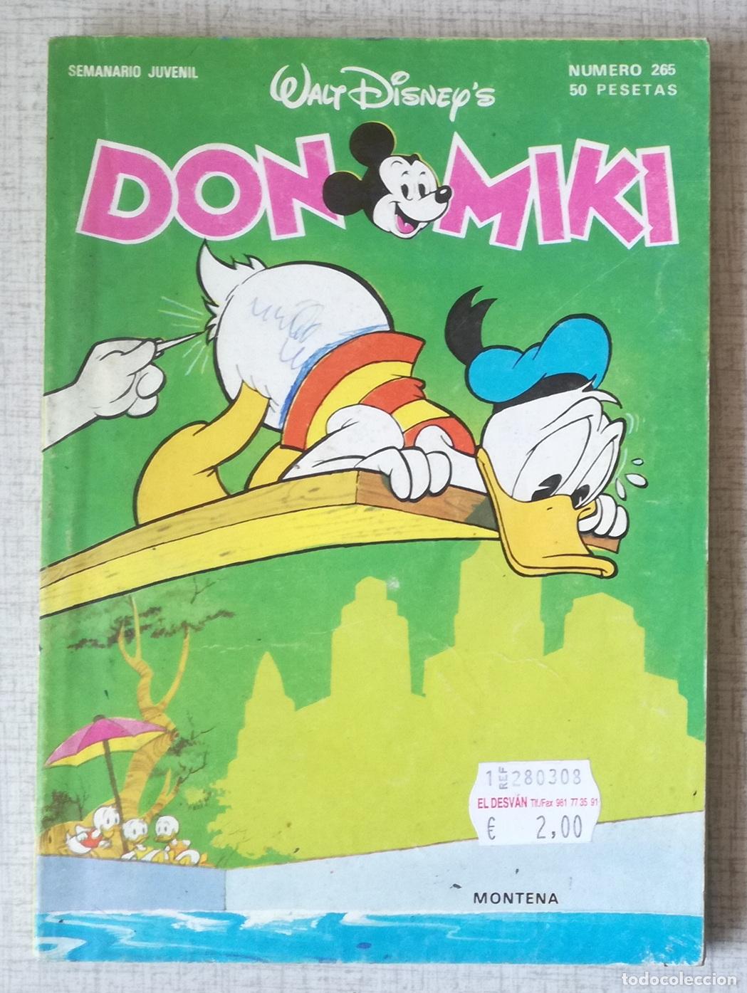 Tebeos: Comic Don Miki, n&ordm; 265 - Montena, Walt Disney
