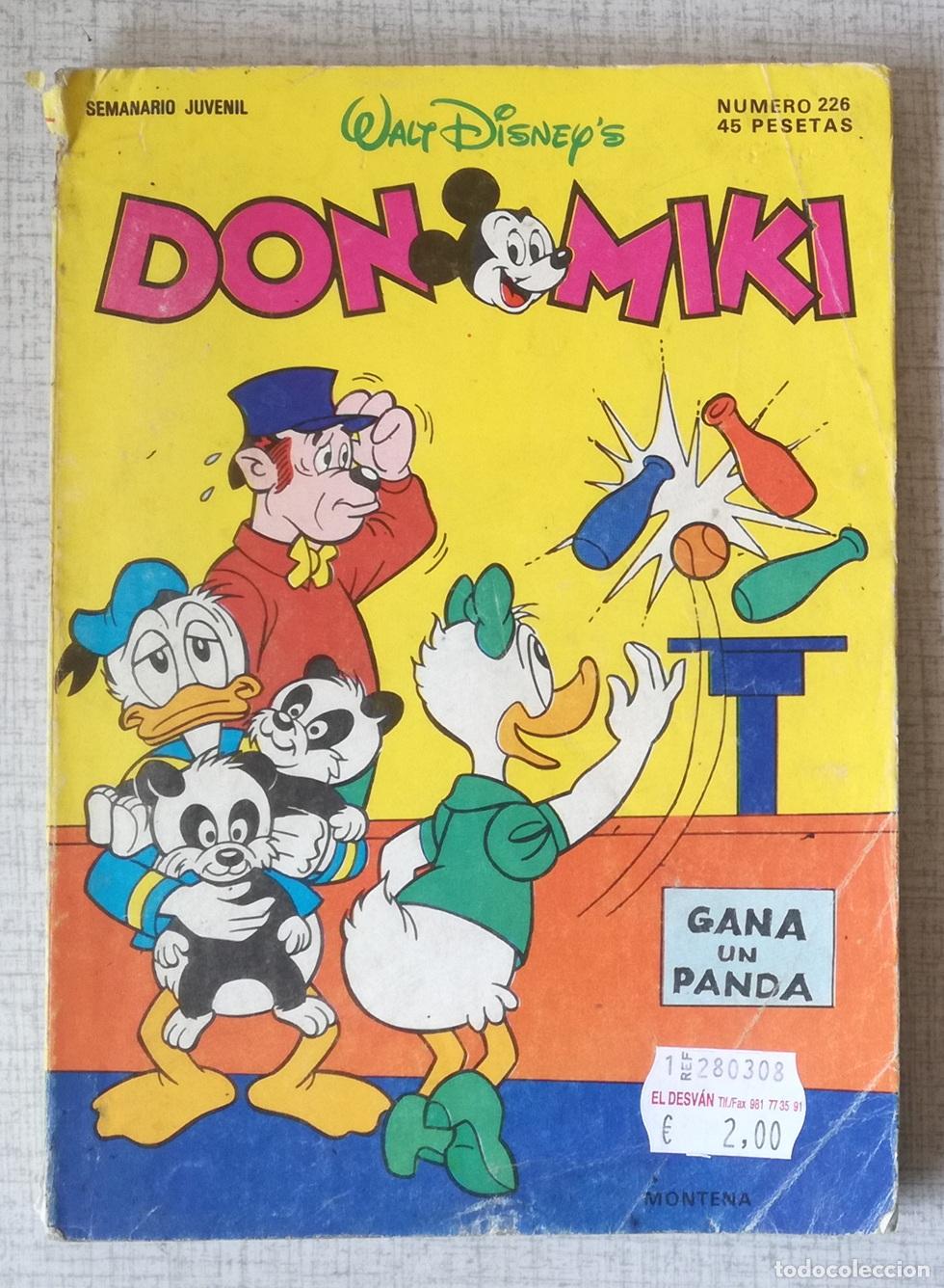 Tebeos: Comic Don Miki, n&ordm; 226 - Montena, Walt Disney
