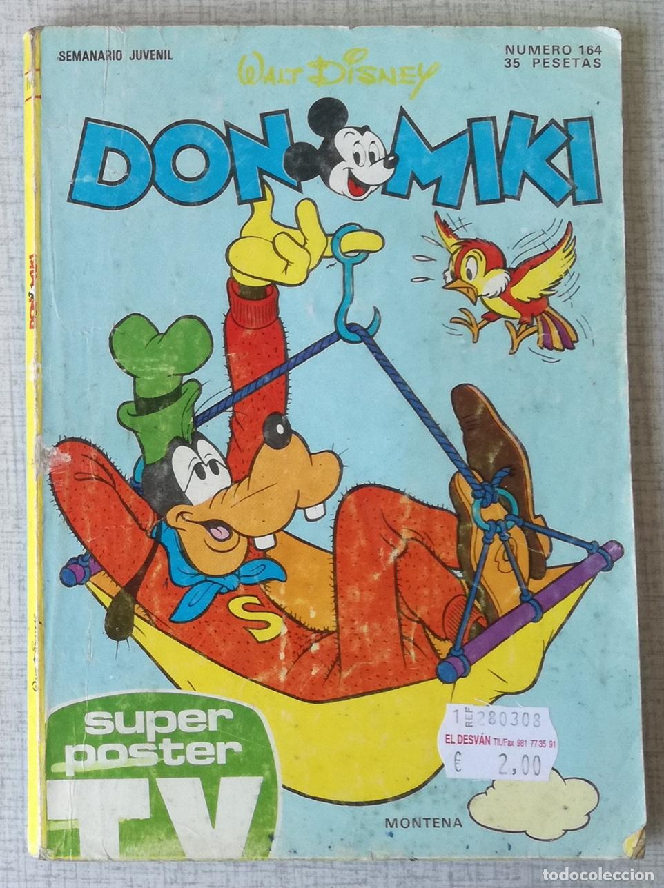 Tebeos: Comic Don Miki, n&ordm; 164 - Montena, Walt Disney
