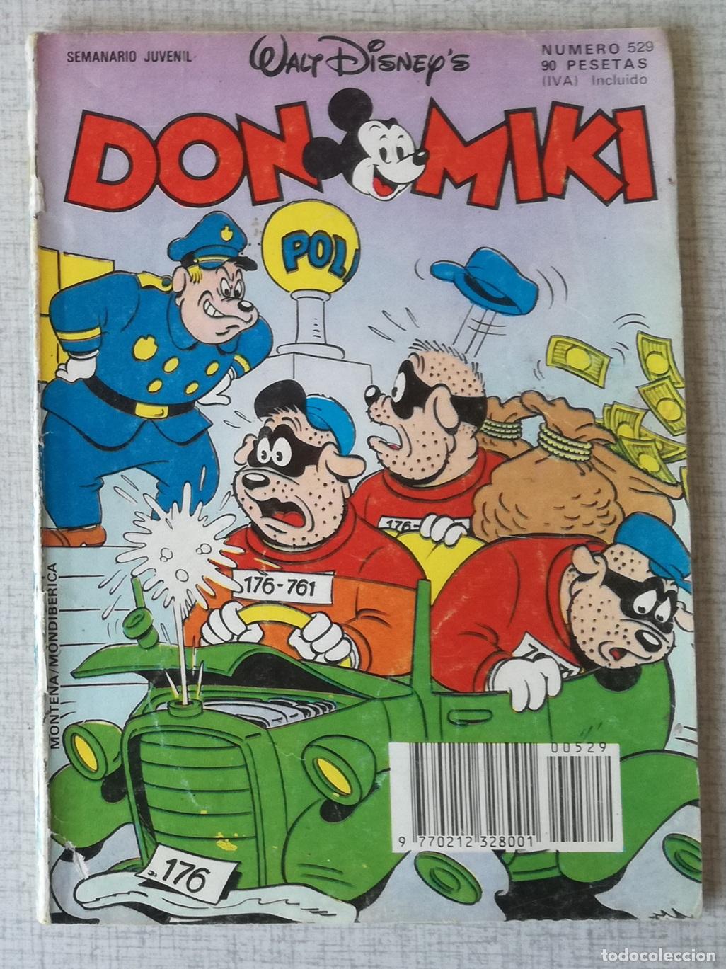 Tebeos: Comic Don Miki, n&ordm; 529 - Montena, Walt Disney