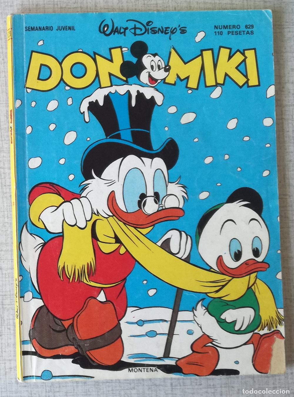Tebeos: Comic Don Miki, n&ordm; 629 - Montena, Walt Disney