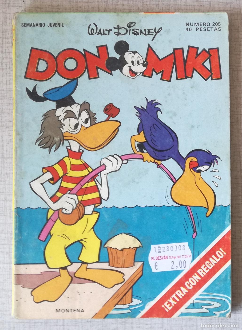 Tebeos: Comic Don Miki, n&ordm; 205 - Montena, Walt Disney