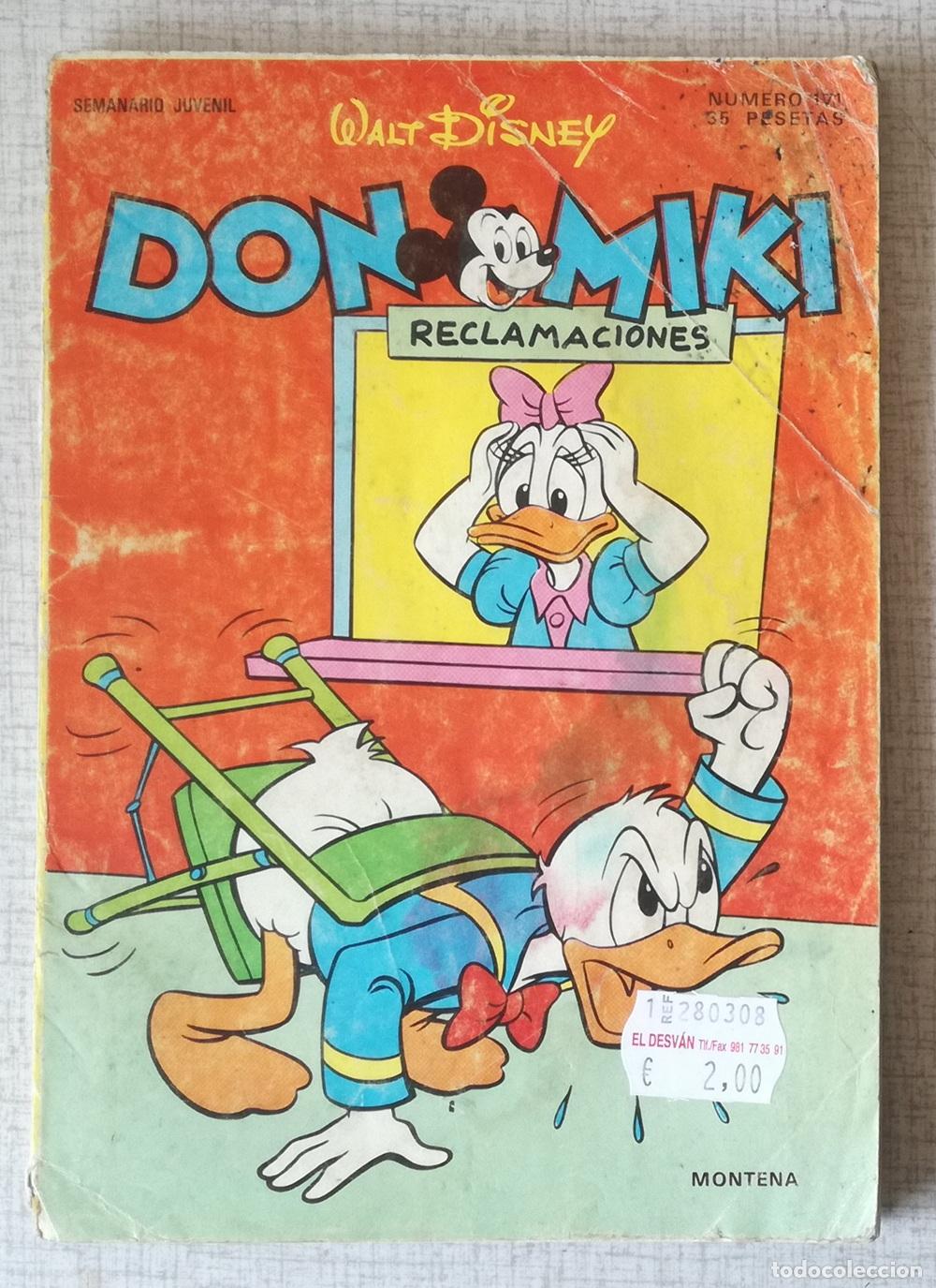 Tebeos: Comic Don Miki, n&ordm; 171 - Montena, Walt Disney