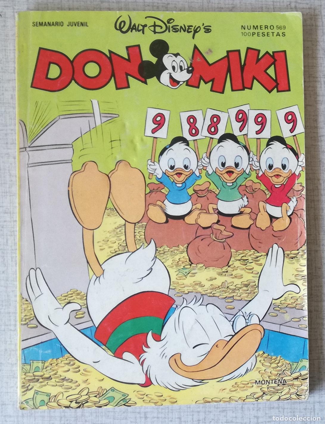 Tebeos: Comic Don Miki, n&ordm; 569 - Montena, Walt Disney