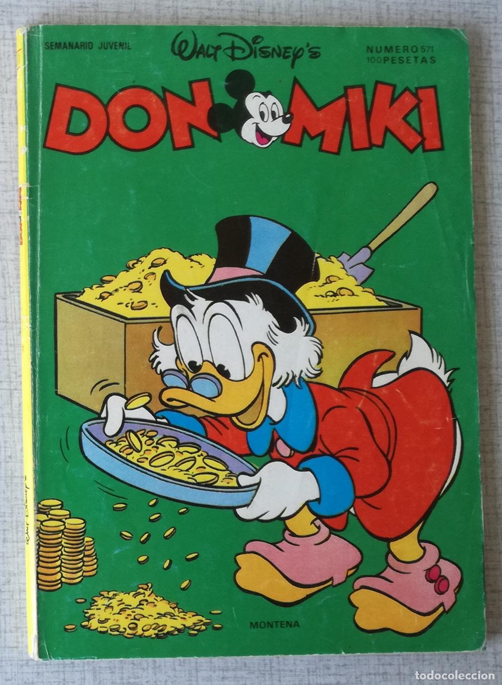 Tebeos: Comic Don Miki, n&ordm; 571 - Montena, Walt Disney