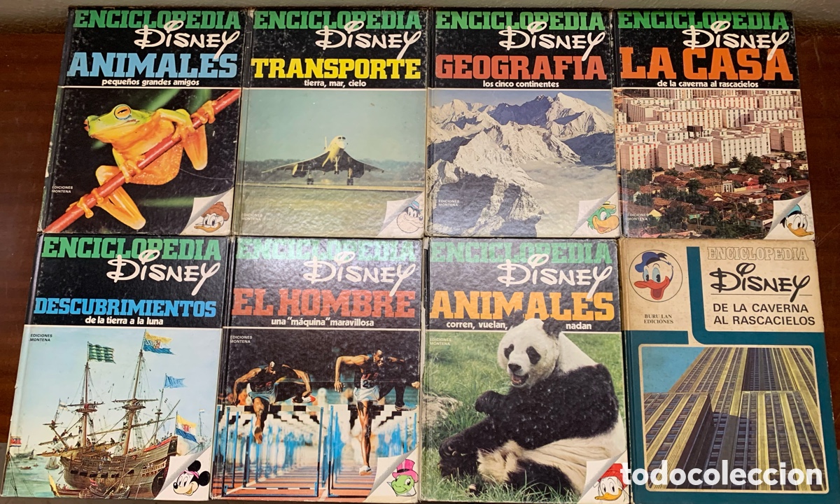 Tebeos: Enciclopedia Disney Tomos Tapa Dura + 1 Tomo Burulan 1972
