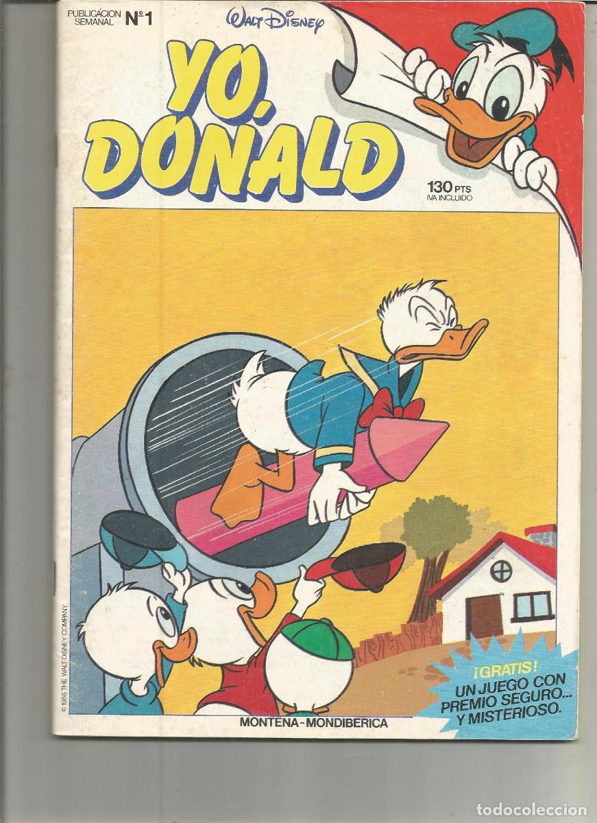 Tebeos: YO DONALD N&ordm; 1 Editorial Montena