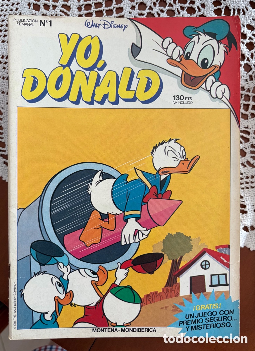 Tebeos: Yo Donald ed. Montena - Foto 1
