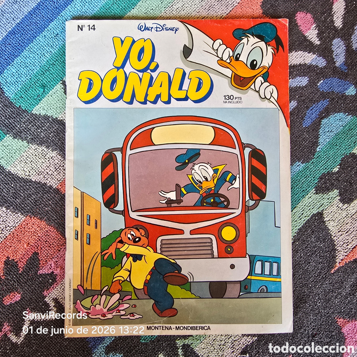 Tebeos: YO, DONALD 14 (WALT DISNEY, MONTENA)