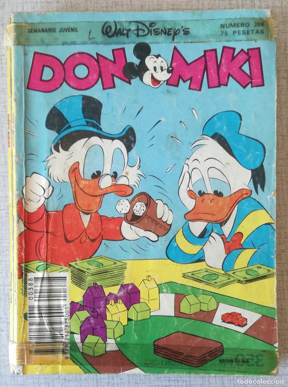 Giornalini: Comic Don Miki, Lote de numeros unidos: 388, 422 y 137 - Montena, Walt Disney