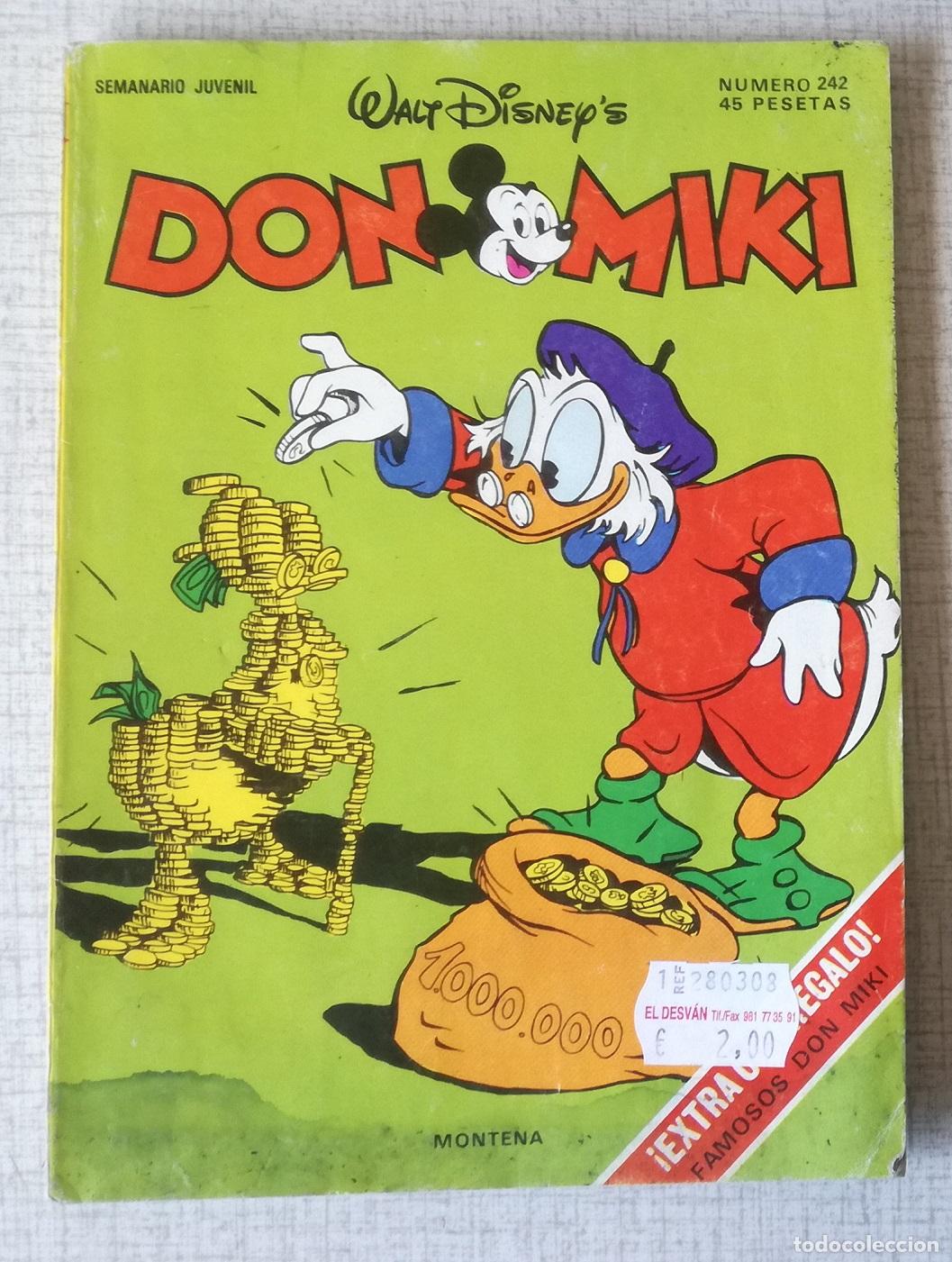 Tebeos: Comic Don Miki, n&ordm; 242 - Montena, Walt Disney