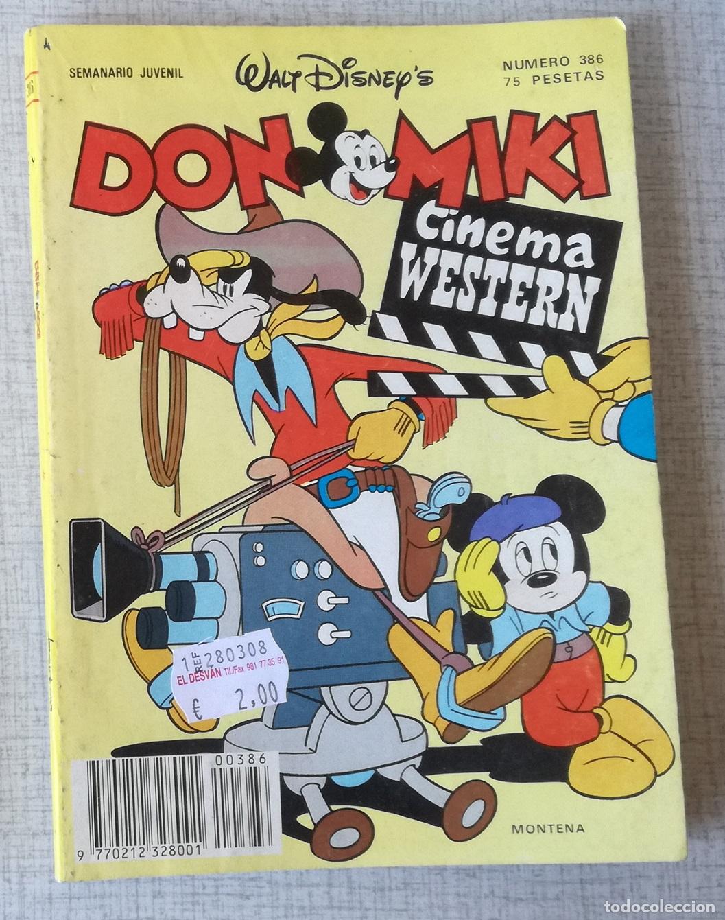 Tebeos: Comic Don Miki, n&ordm; 386 - Montena, Walt Disney